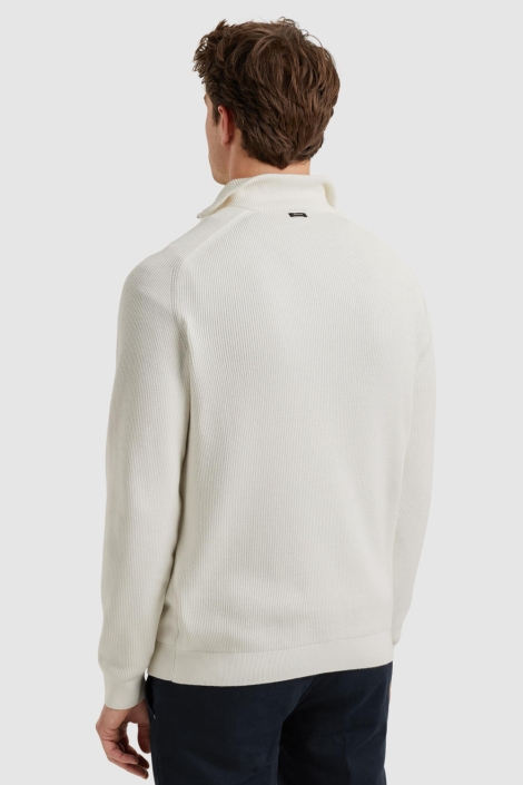 Vanguard half zip collar cotton structure